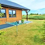 度假居 Baltic Lark Dom 100m2 3 Sypialnie 2 Lazienki Sauna Prywatny Teren