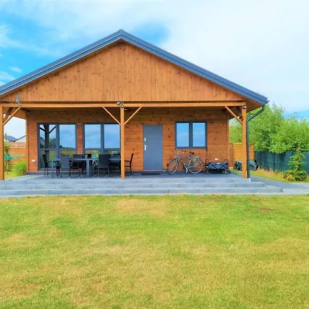 Baltic Lark Dom 100m2 3 Sypialnie 2 Lazienki Sauna Prywatny Teren 度假居