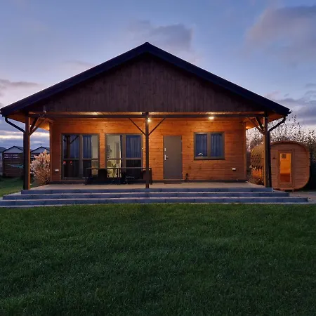 度假居 Baltic Lark Dom 100m2 3 Sypialnie 2 Lazienki Sauna Prywatny Teren *