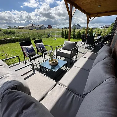 Baltic Lark Dom 100m2 3 Sypialnie 2 Lazienki Sauna Prywatny Teren Ferienhaus *